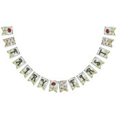 Bannière À Fanions Fairy First Birthday Forest Garden Champignons (Tout)