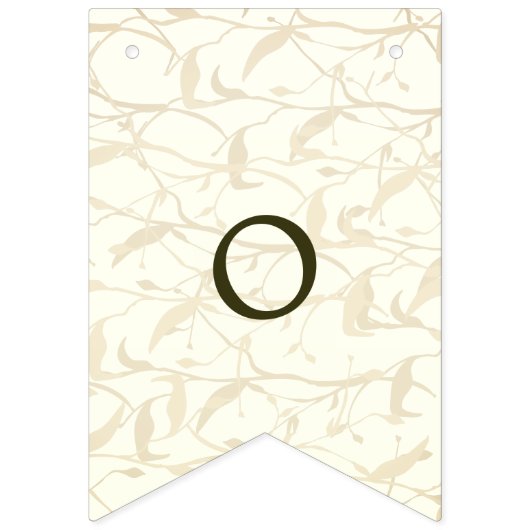 Bannière À Fanions Fancy Foliing (Deuxième drapeau)