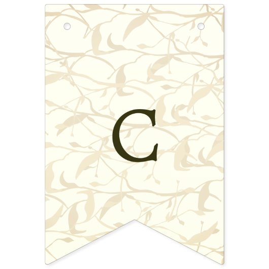 Bannière À Fanions Fancy Foliing (Premier drapeau)