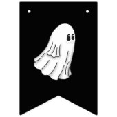 Bannière À Fanions Fantôme Mignon Étrange (Premier drapeau)
