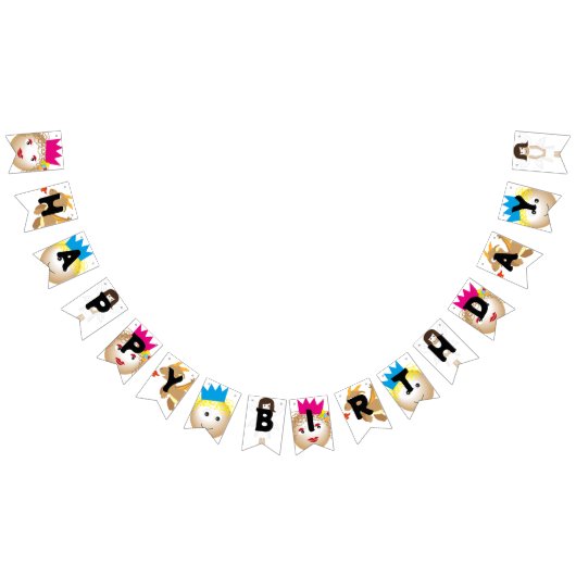 Bannière À Fanions fée blanche dans un conte de fée, fournitures pour (Tout)