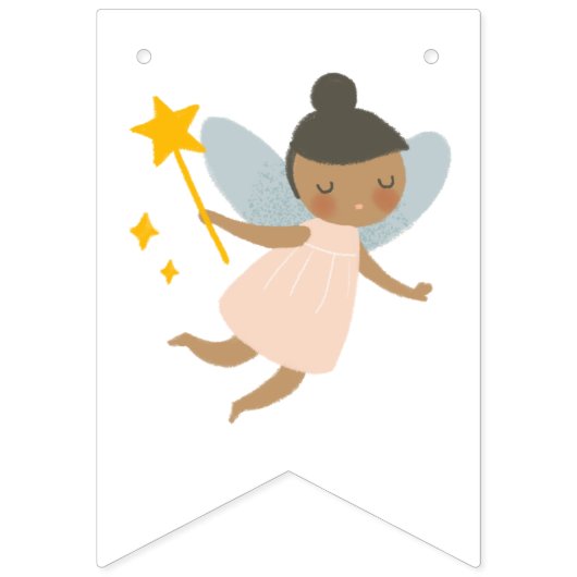 Bannière À Fanions Fées magiques (Premier drapeau)