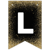 Bannière À Fanions Félicats Classe de fin d'année 2025 (Troisième drapeau)