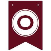 Bannière À Fanions Félicitation ! En Bourgogne d'automne (Deuxième drapeau)