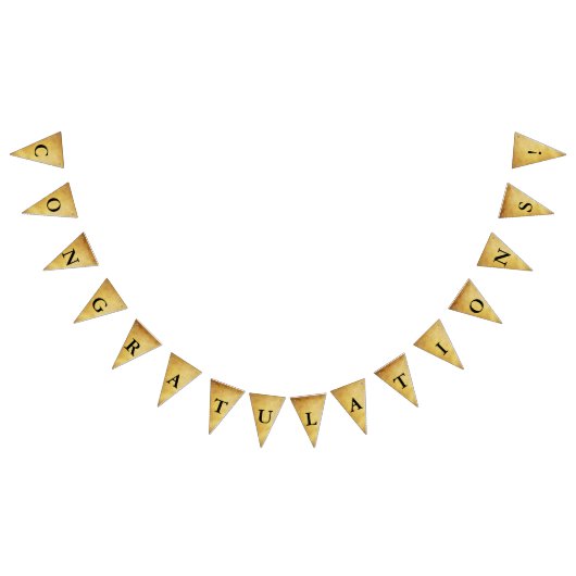 BANNIÈRE À FANIONS FÉLICITATIONS (Tout)