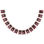 Bannière À Fanions Félicitations à Maroon (Tout)