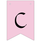 Bannière À Fanions Félicitations à Pink (Premier drapeau)
