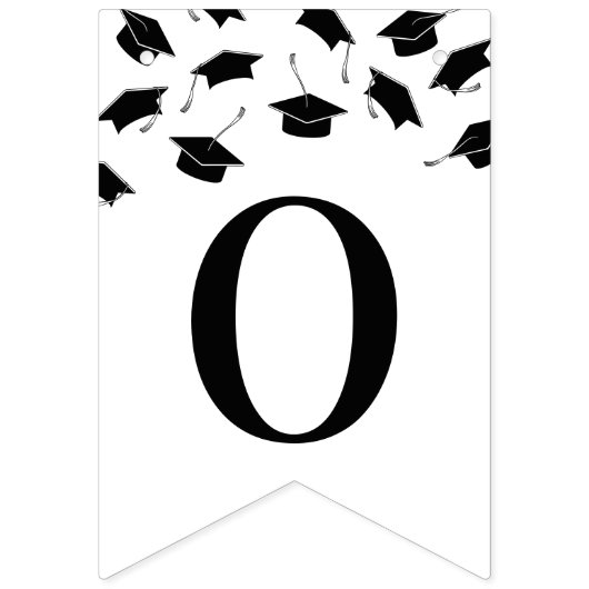 Bannière À Fanions Félicitations Diplômé 2025 (Deuxième drapeau)