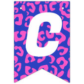 Bannière À Fanions Félicitations Grad ! Diplôme Empreinte de léopard (Deuxième drapeau)