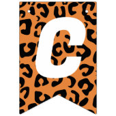 Bannière À Fanions Félicitations Grad ! Graduation Leopard (Deuxième drapeau)