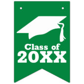 Bannière À Fanions Félicitations Grad Green (Premier drapeau)