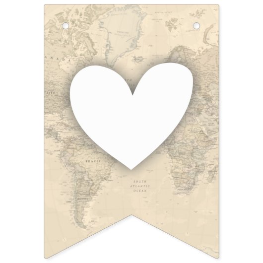 Bannière À Fanions Félicitations Grand Monde Voyage Aventure Diplôme (Premier drapeau)