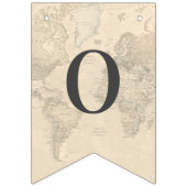 Bannière À Fanions Félicitations Grand Monde Voyage Aventure Diplôme (Troisième drapeau)