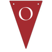 Bannière À Fanions Félicitations Grand Rouge (Deuxième drapeau)