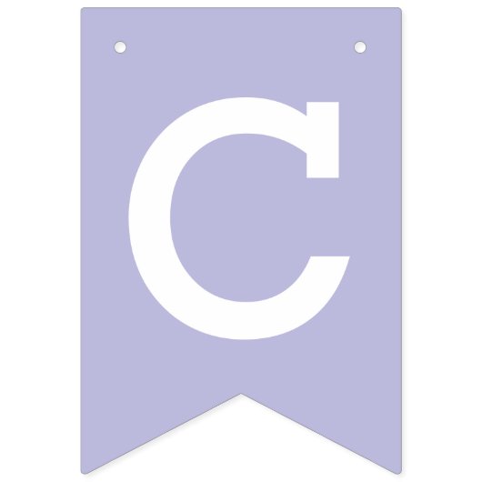 Bannière À Fanions Félicitations Lavender Feuille Motif (Premier drapeau)