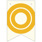 BANNIÈRE À FANIONS FÉLICITATIONS - TEXTE BLANC ET MULTICOLORE EN (Deuxième drapeau)