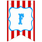 Bannière À Fanions Feliz Cumpleaños bandera - Circo (Premier drapeau)