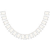 Bannière À Fanions Festif Polka Dot Anniversaire (Tout)