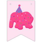 Bannière À Fanions Fête Cookie Animal Frosted Garland Bund (Premier drapeau)