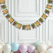 Bannière À Fanions Fête d'anniversaire à thème Pirate