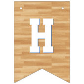 Bannière À Fanions Fête d'anniversaire de basket-ball (Deuxième drapeau)