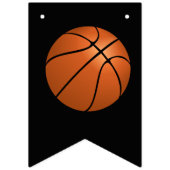 Bannière À Fanions Fête d'anniversaire de basket-ball (Premier drapeau)