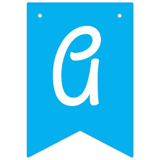 Bannière À Fanions Fête d'anniversaire de Donut (Troisième drapeau)