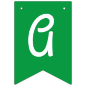 Bannière À Fanions Fête d'anniversaire de fraises (Troisième drapeau)