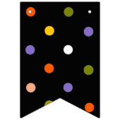 Bannière À Fanions Fête d'anniversaire d'Halloween (Deuxième drapeau)