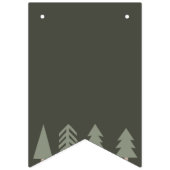 Bannière À Fanions Fête d'anniversaire d'hiver (Premier drapeau)