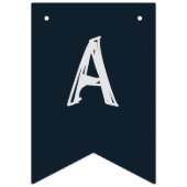 Bannière À Fanions Fête d'anniversaire du camping (Troisième drapeau)