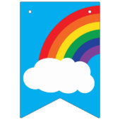 Bannière À Fanions Fête d'anniversaire Rainbow (Premier drapeau)