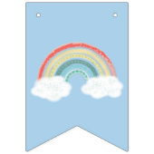 Bannière À Fanions Fête d'anniversaire Rainbow (Premier drapeau)