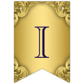 Bannière À Fanions Fête de bébé Prince Couronne (Deuxième drapeau)