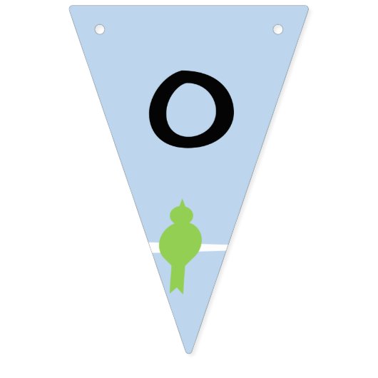 Bannière À Fanions Fête de la colombe (Deuxième drapeau)