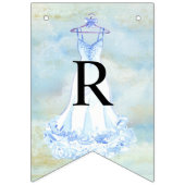 Bannière À Fanions Fête de la mariée (Troisième drapeau)