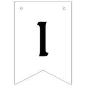 Bannière À Fanions Fête de la Moustache (Deuxième drapeau)
