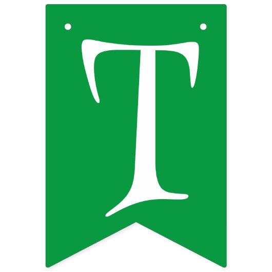 Bannière À Fanions Fête de la Saint Patrick de Leprechaun (Deuxième drapeau)