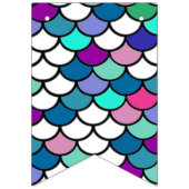 Bannière À Fanions "Fête de la sirène"  (Deuxième drapeau)