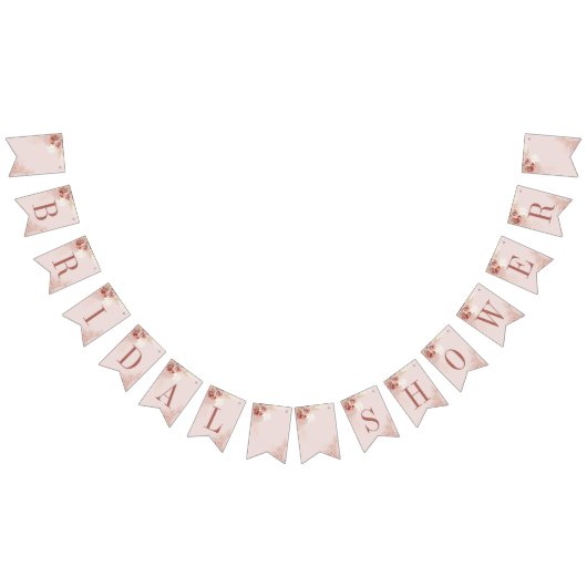 Bannière À Fanions Fête des mariées en terre cuite en laiton de Pampa (Tout)