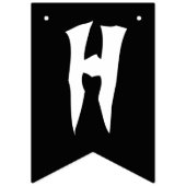 Bannière À Fanions Fête d'Halloween (Deuxième drapeau)