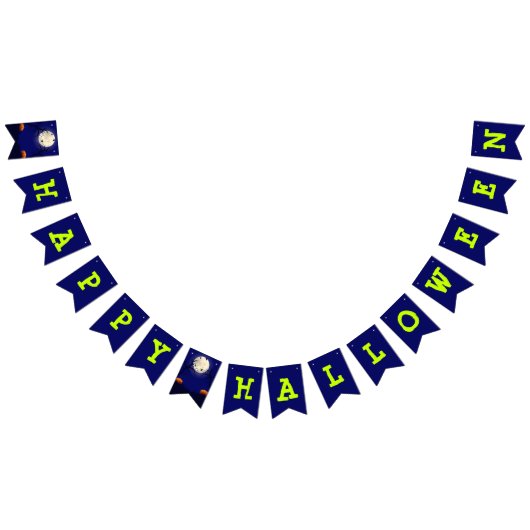 Bannière À Fanions Fête du costume d'Halloween (Tout)