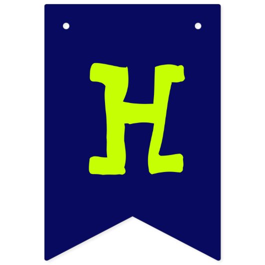 Bannière À Fanions Fête du costume d'Halloween (Deuxième drapeau)