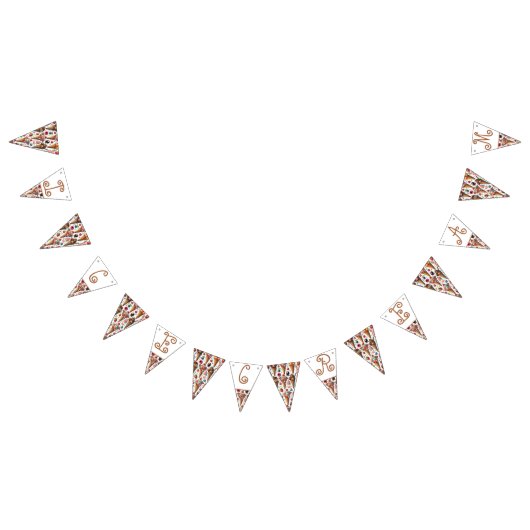 Bannière À Fanions Fête du Parlateur de crème glacée (Tout)