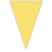 Bannière À Fanions Fête en jaune (Deuxième drapeau)