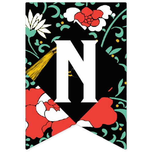 Bannière À Fanions Fêtes de fin d'études (Troisième drapeau)