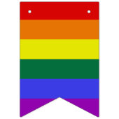 Bannière À Fanions Fierté Rejet arc-en-ciel (Premier drapeau)