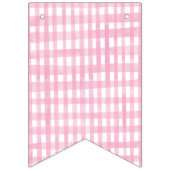 Bannière À Fanions Fille ferme Barnyard Animaux Confetti Joyeux anniv (Premier drapeau)