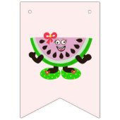 Bannière À Fanions Fille Melon (Premier drapeau)