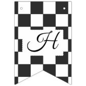 Bannière À Fanions Fille Racing fête d'anniversaire | Fast One & Two (Deuxième drapeau)